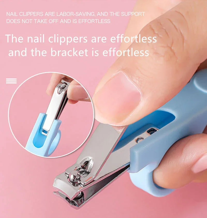 Baby Care Set Safe Nail Clippers Soft Comb Brush Care Combination Hair Comb Grooming Brush Set Nail Trimmer Kit Healthcare Tools