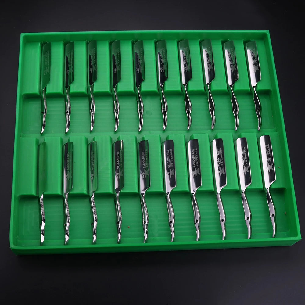 XUANFENG 440C Steel Mirror Face Folding Razor High Hardness Sharp Straight Edge Razor Men'S Razor
