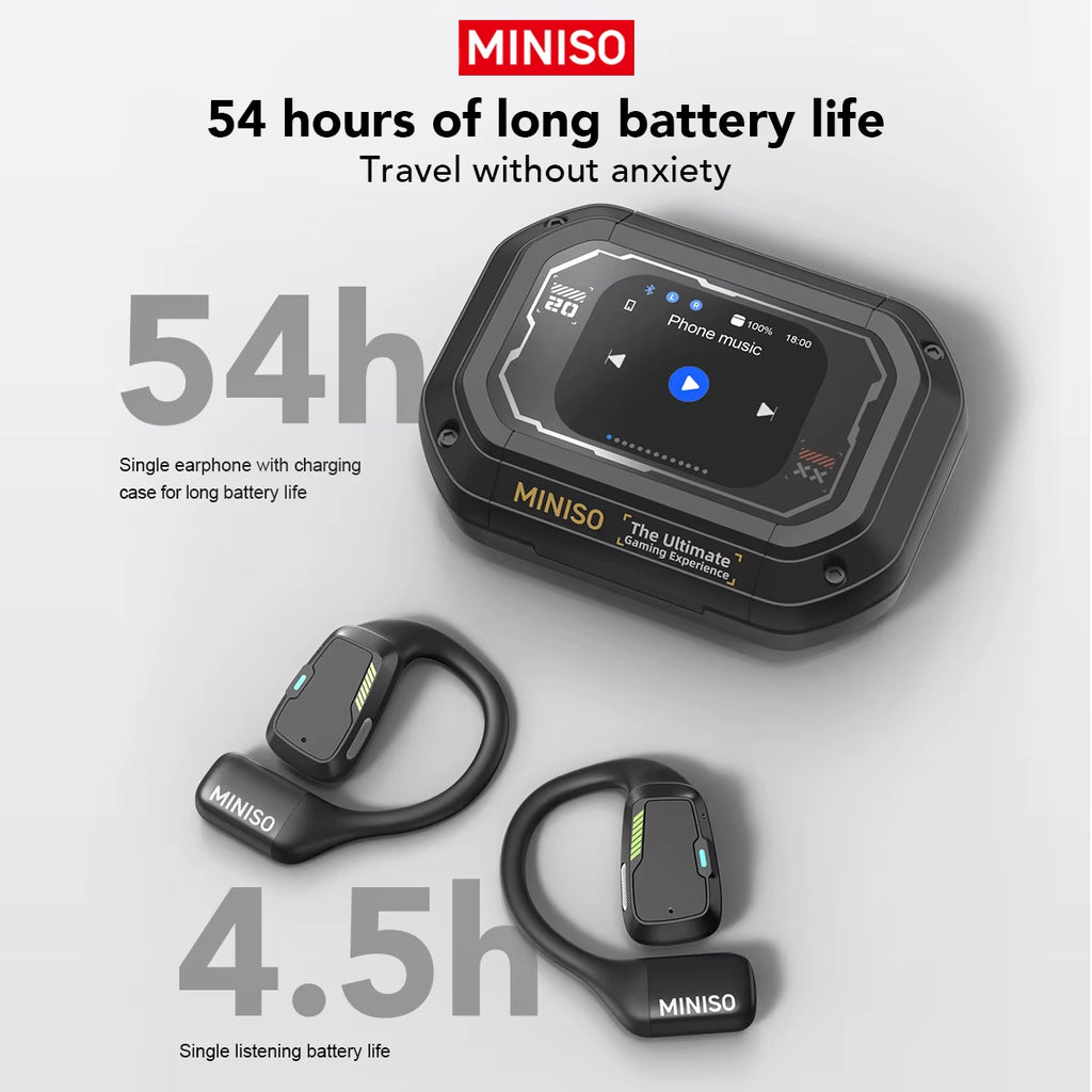 [AI Translator]  M98 Wireless Headphones OWS Sports Bluetooth Earphones Gaming Headset ASMR APP Translation Earbuds IPX5